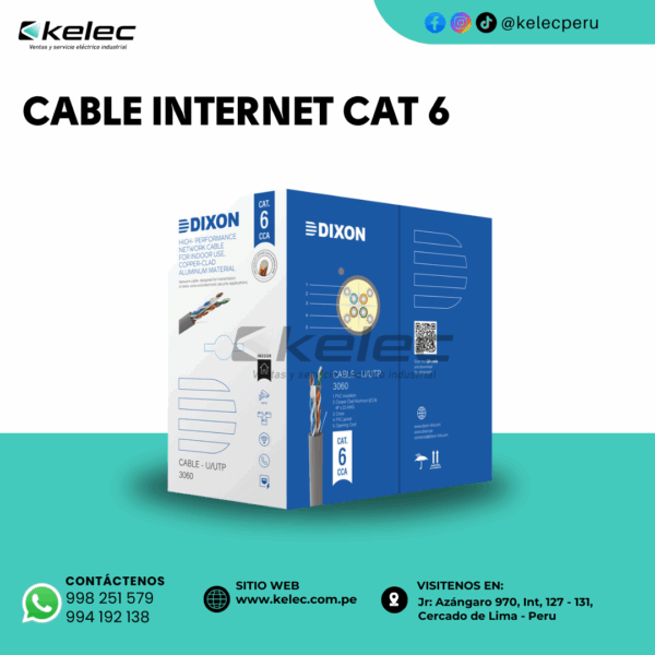 CABLE INTERNET CAT 6