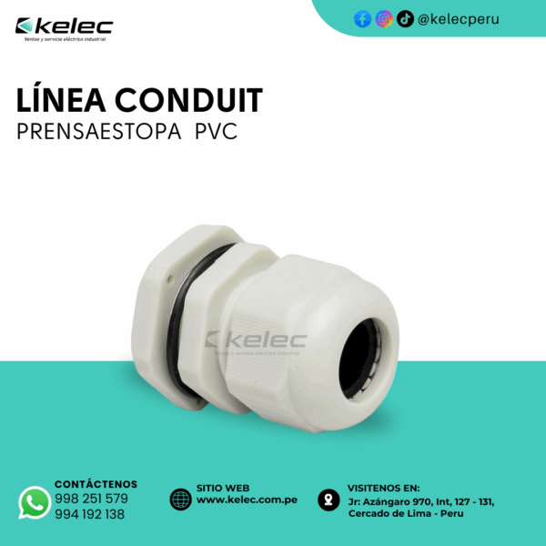 PRENSAESTOPA PVC