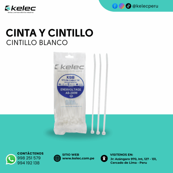 CINTILLO BLANCO