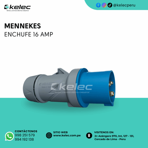 ENCHUFE 16 AMP