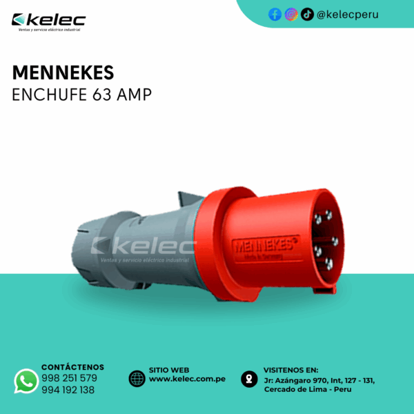 ENCHUFE 63 AMP