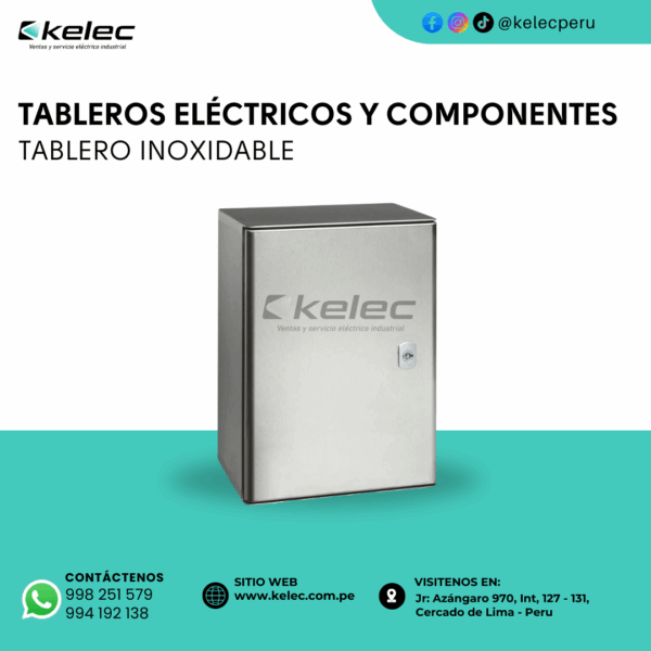 TABLERO INOXIDABLE