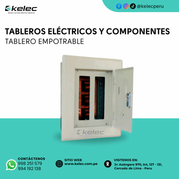 TABLERO EMPOTRABLE