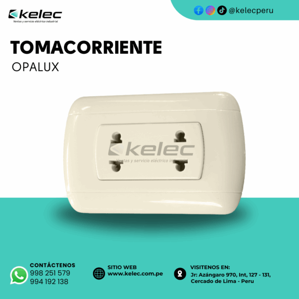 TOMACORRIENTES OPALUX