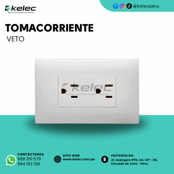TOMACORRIENTES VETO
