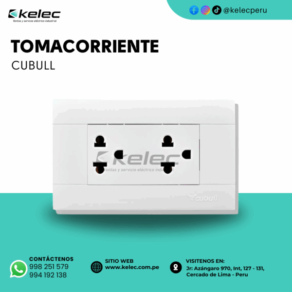 TOMACORRIENTE CUBULL