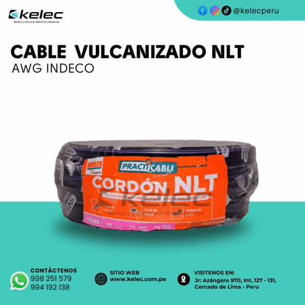 CABLE VULCANIZADO NLT
