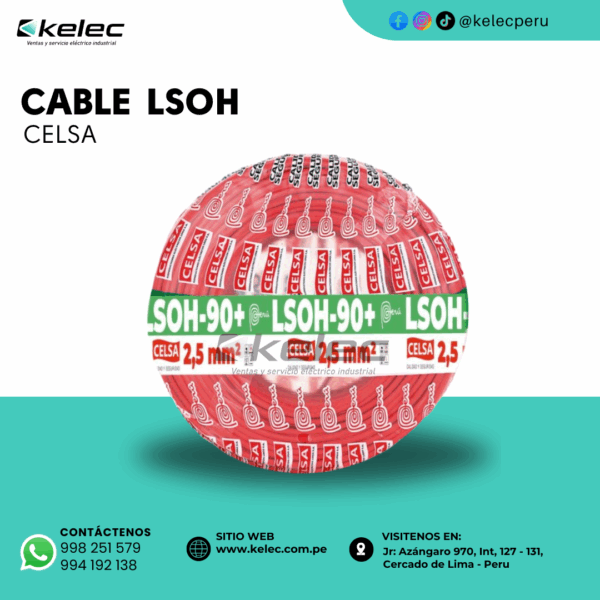 CABLE LSOH CELSA