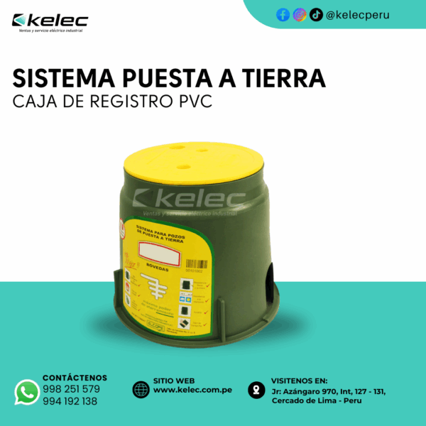 CAJA DE REGISTRO PVC
